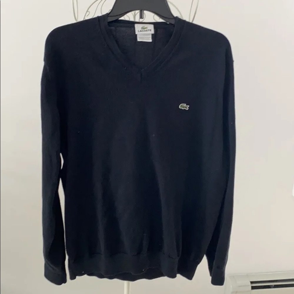 LACOSTE Classic MEN’s V-Neck Sweater